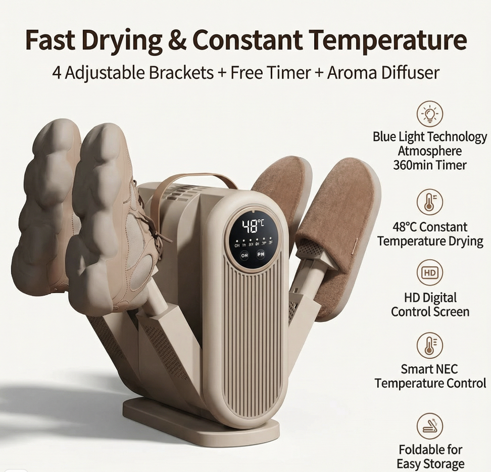 Multifunctional Shoe Dryer