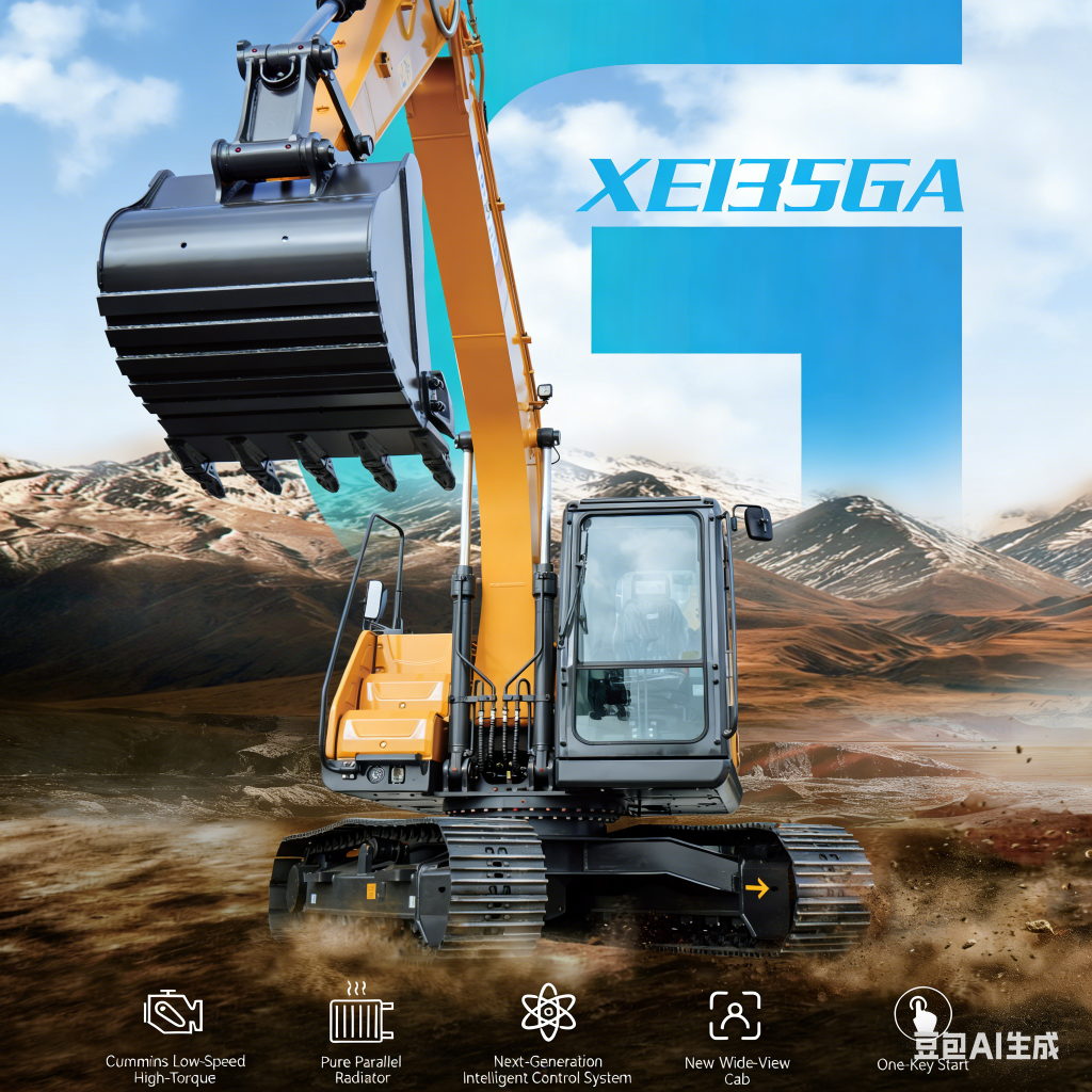 excavator/diggerXE135GA