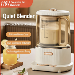 110V Multifunctional Heating Blender, Soy Milk Maker & Baby Food Processor with Time